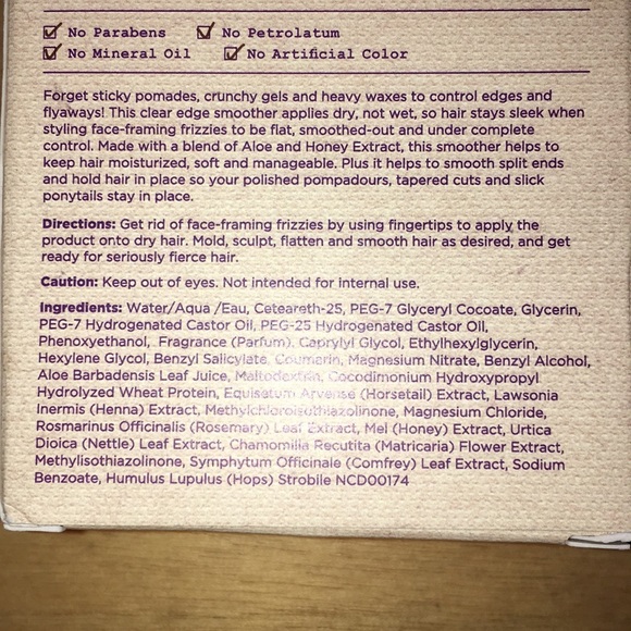 Free with bundle only!! New Carol’s Daughter Edge Control Smoother Vanilla - Picture 4 of 6